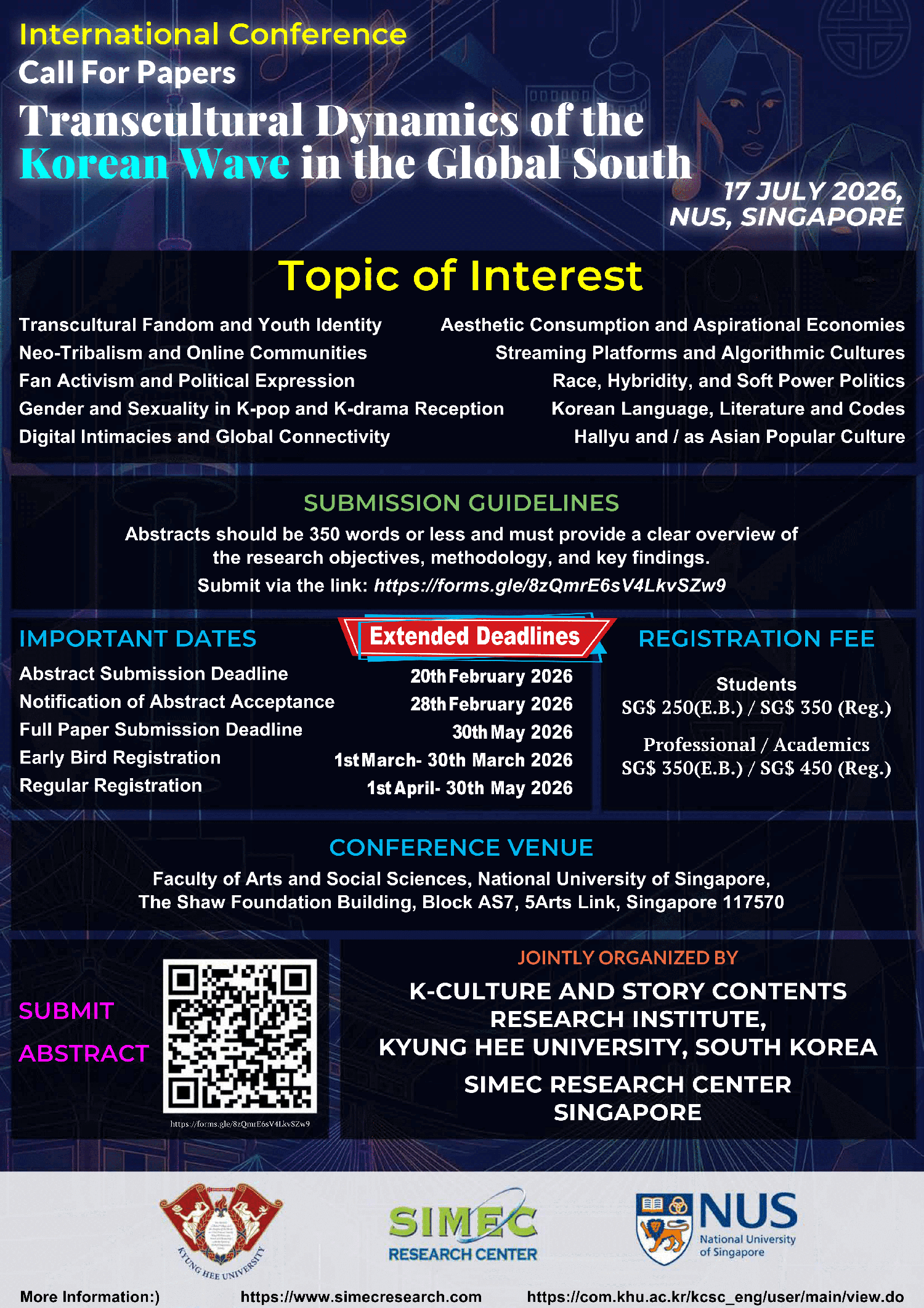 International Conference on the Transcultural Dynamics of the Korean Wave in the Global South